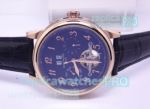 Copy Patek Philippe Grand Complications Blue Dial Rose Gold Bezel Watch